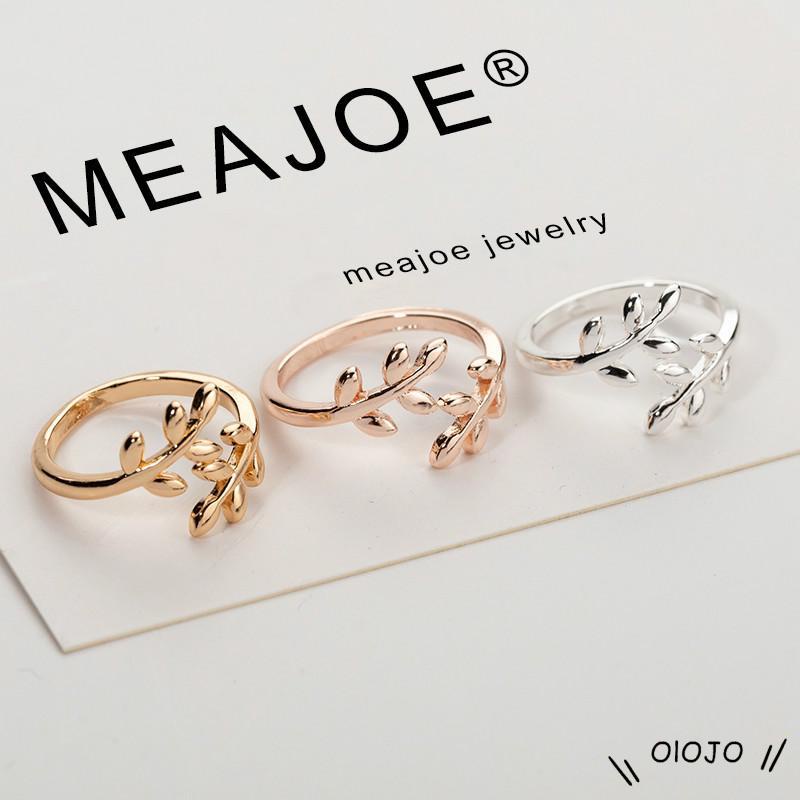 Nhẫn Họa Tiết Lá Cây Tự Vệ Độc Đáo