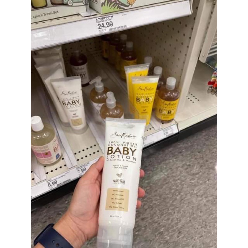 Lotion BABY Shea Moisture - hàng nội địa Mỹ bay Air