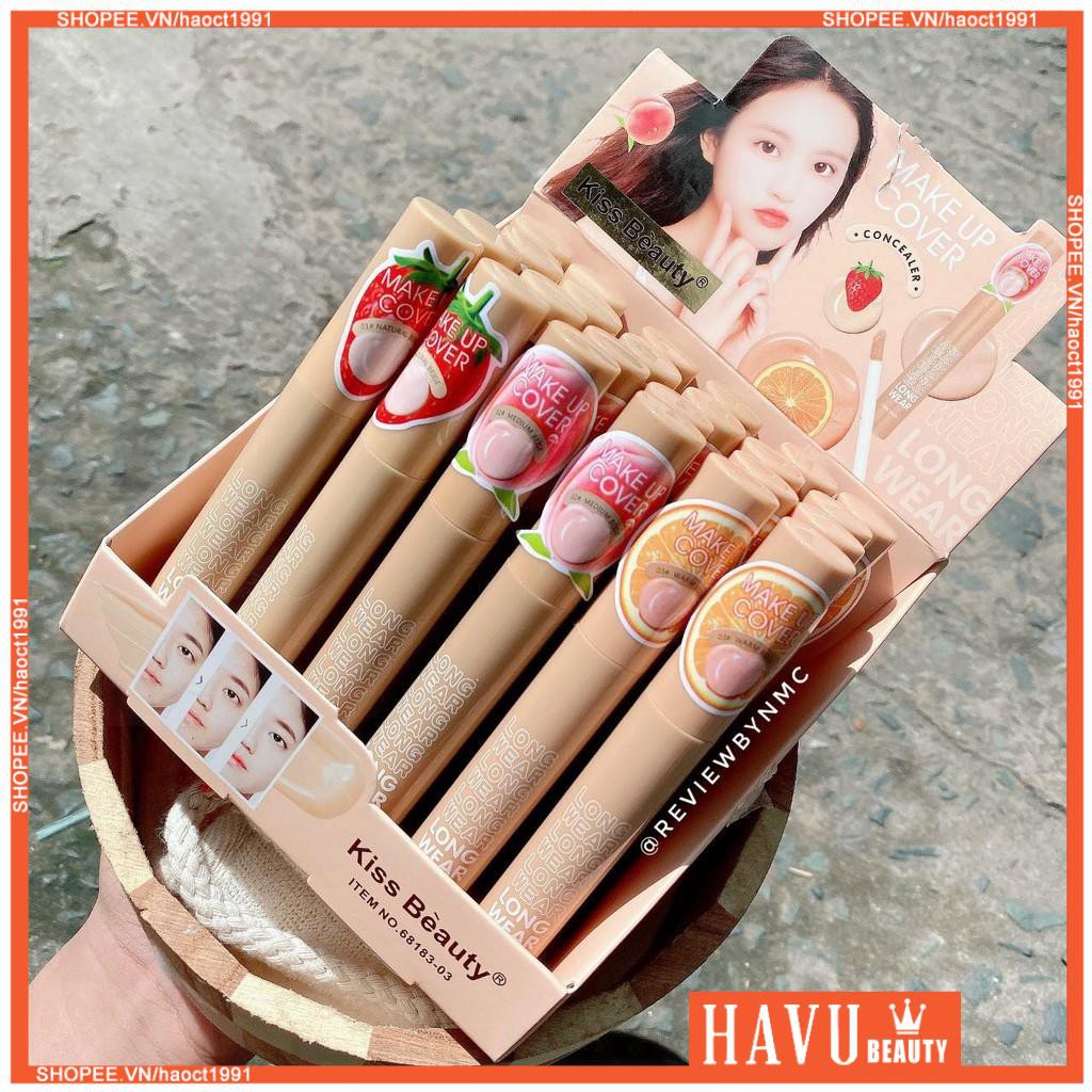 Kem Nền Che Khuyết Điểm KissBeauty Concealer Long Wear Vị Trái Cây  Lâu Trôi  Che Phủ Toàn Diện Làm Sáng Màu Da | BigBuy360 - bigbuy360.vn