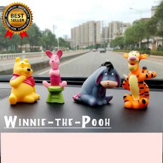 Bộ 4 Mô Hình Xe Hơi Hoạt Hình Winnie The Pooh