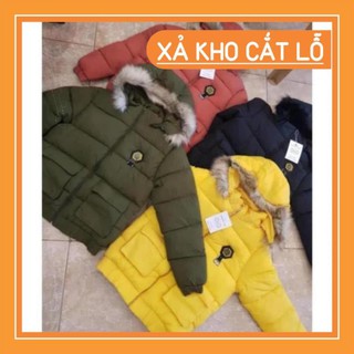 Áo phao nữ mũ lông ẢNH THẬT