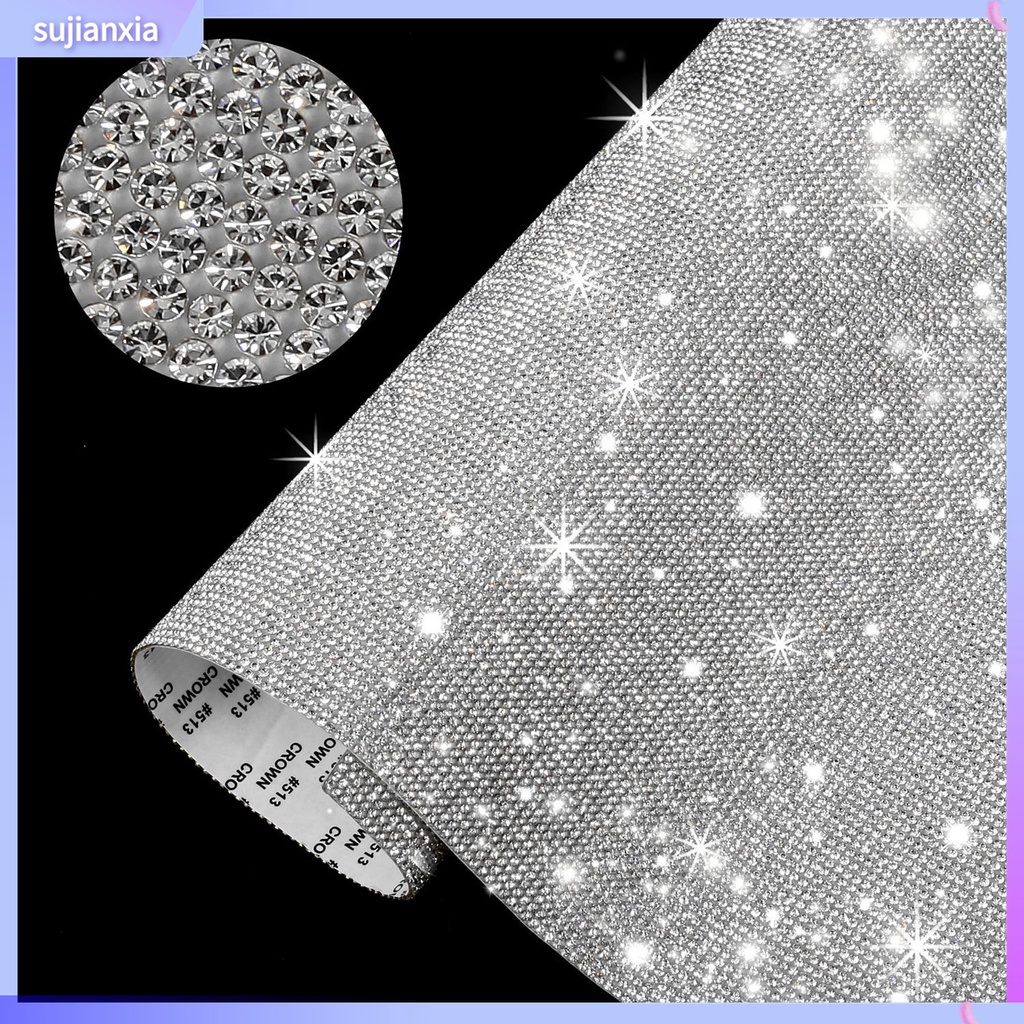 Miếng Dán Trang Trí Xe Hơi / Ván Trượt Đính Đá Lấp Lánh