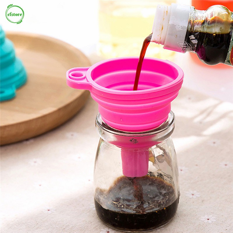 Phễu Silicon Có Thể Xếp Gọn Tiện Lợi