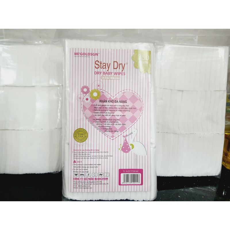 khăn khô stay dry đa năng hàng 300gr đẹp