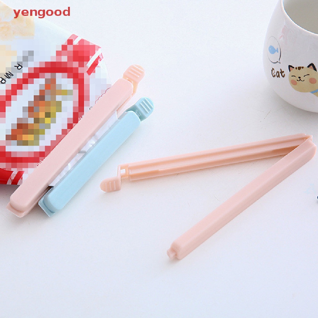 Set 5 Kẹp Miệng Túi Thực Phẩm Co Giãn Di Động Tiện Dụng Cho Nhà Bếp
