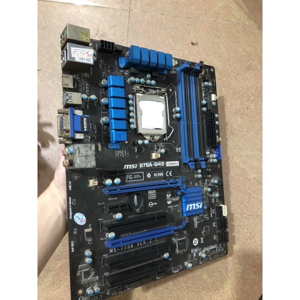 [Mã Sale hoàn 50k cho đơn từ 1tr] Mainboard MSI B75 G43 socket 1155