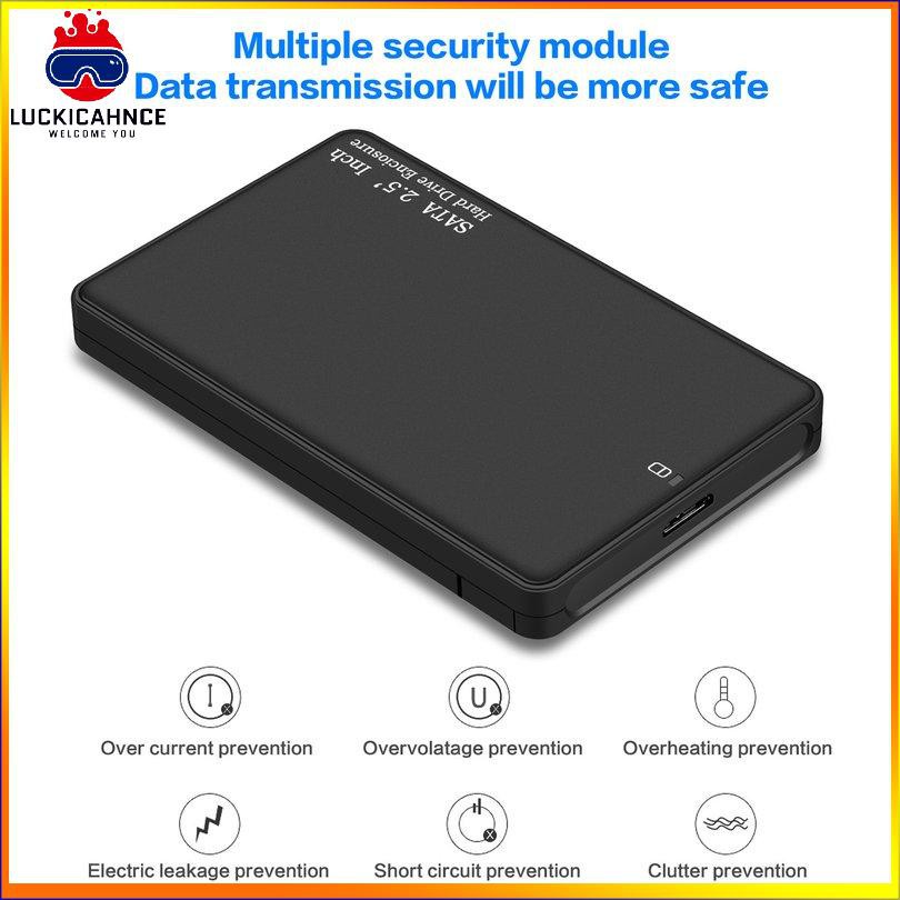 Hộp Đựng Ổ Cứng Di Động 2.5 Inch Hỗ Trợ 2tb Hdd Sata Sang Usb 3.0 Ssd Hdd | BigBuy360 - bigbuy360.vn