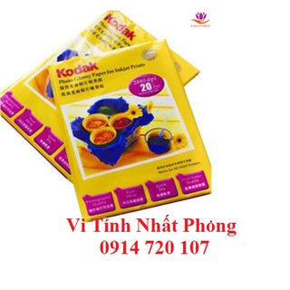 Combo 2 xấp giấy in ảnh kodak