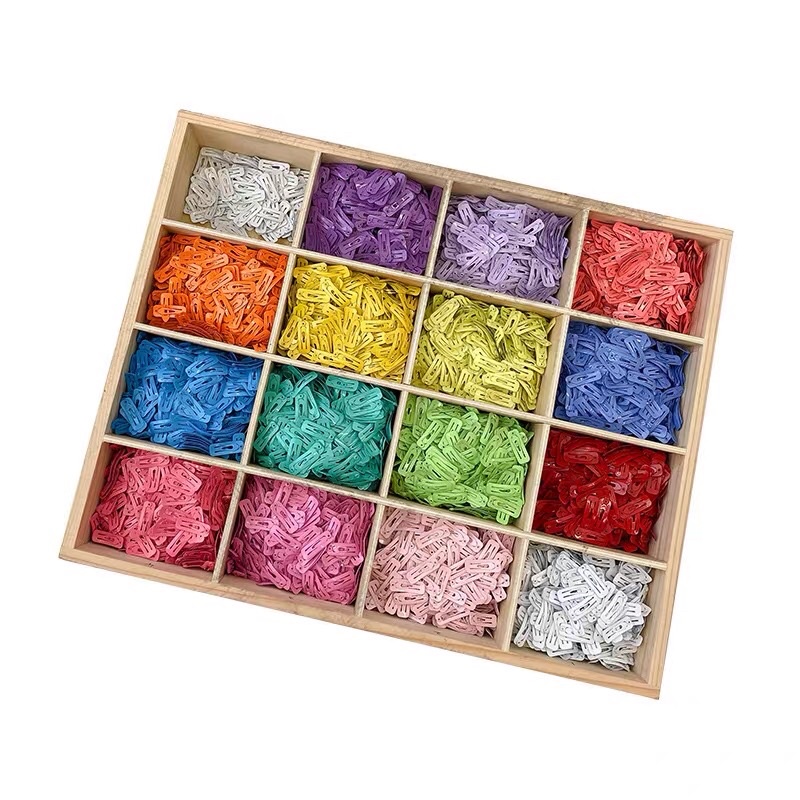 Set 10 kẹp tóc búp bê 2cm HÀNG CÓ SẴN