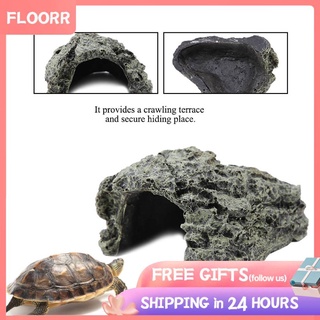 Floorr Phụ Kiện Trang Trí Bể Cá / Rùa / Bò Sát Độc Đáo Vật Dụng