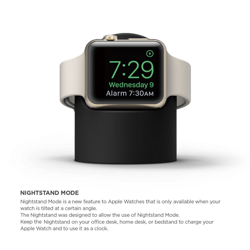 Đế Sạc Bằng Silicon Chuyên Dụng Cho Apple Watch