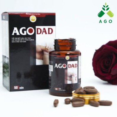 Ago Dad - Hỗ trợ bổ thận, tăng chất lượng tinh trùng, tăng cường sinh lý nam (50 viên)