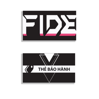 Bộ Tag FIDE OFFICIAL kèm giấy thơm thẻ bảo hành thumbnail