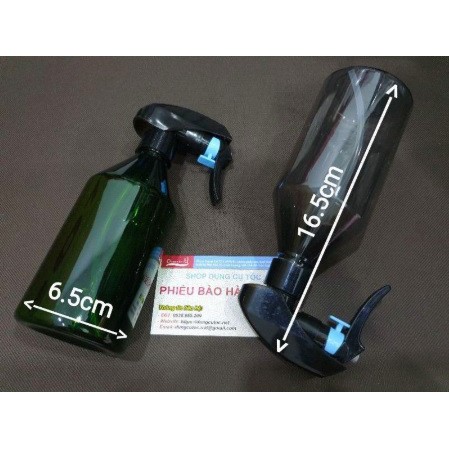 Bình Xịt Nước Cắt Tóc, Bình Xịt Phun Sương Nano 300ml Cho Anh Em Barber.(Ảnh thật)