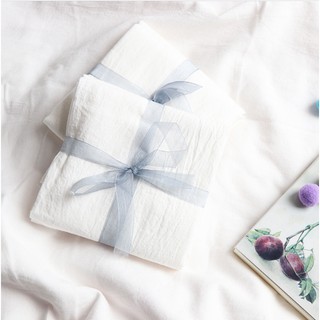 Phông nền vải trắng nhăn decor chụp ảnh phong cách Bắc Âu - House Decor