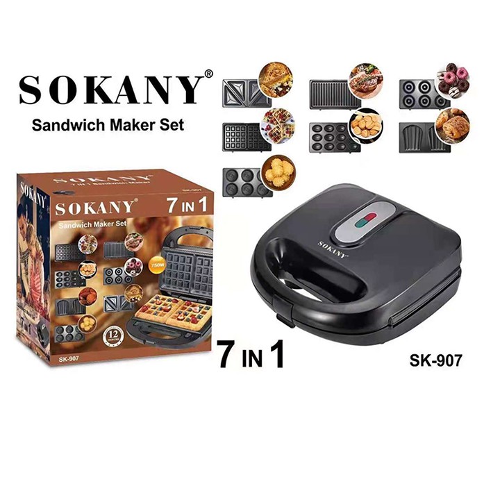 Máy Nướng Bánh Đa Năng SOKANY ( 7 Khuôn )