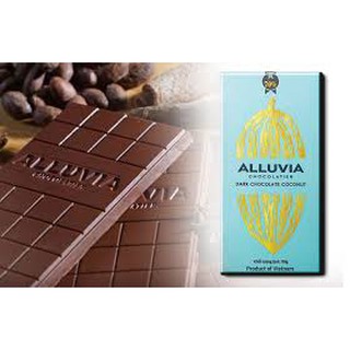Socola đen Alluvia vị dừa 70% cacao