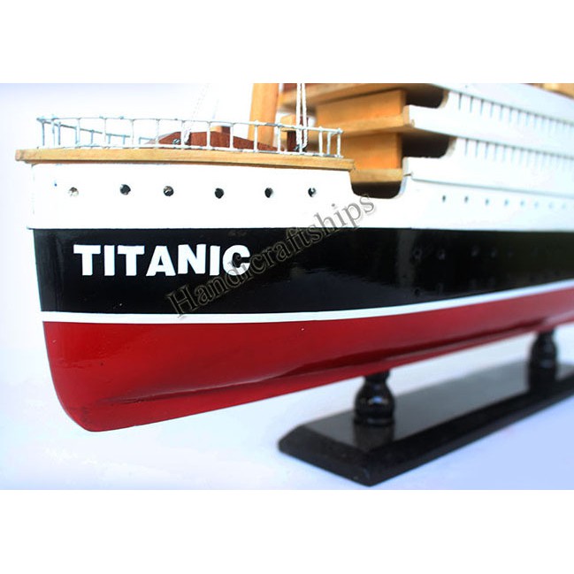 Mô hình thuyền gỗ Titanic 40cm (không điện)