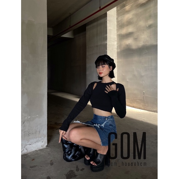 Áo khoét vai (Ảnh shop chụp)