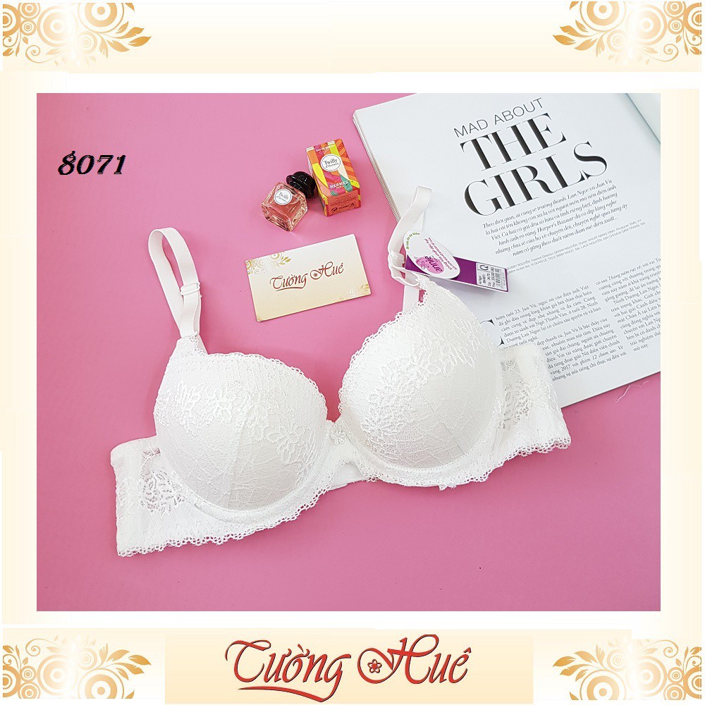 Áo lót nữ annie Bra 8071 ren nâng ngực.