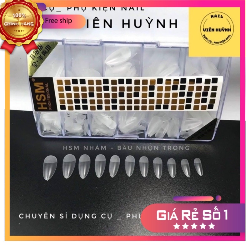 Móng Úp Nhám Sẵn Hsm Form Tròn Nhọn ( Form Chuẩn Loại 1 )