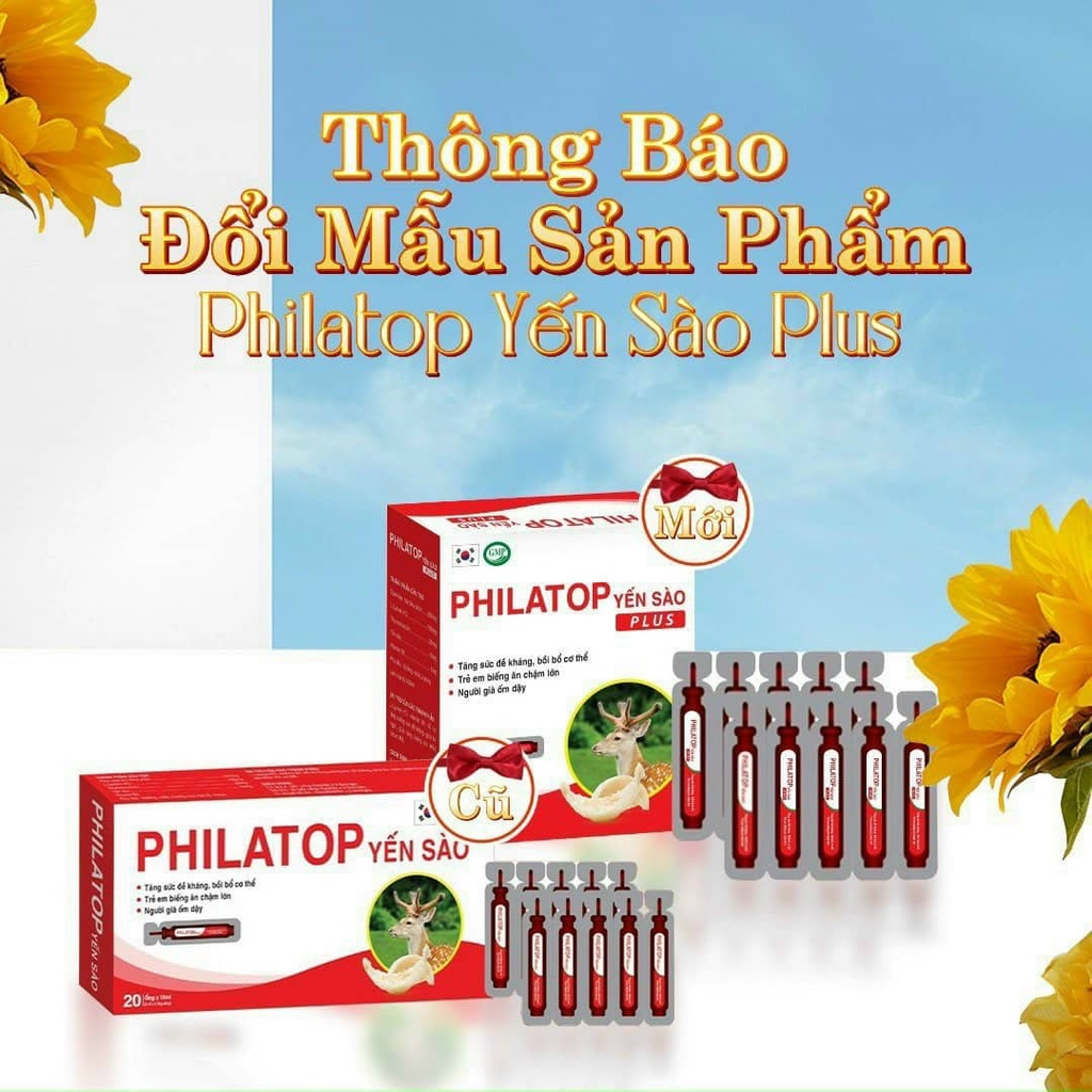Philatop Yến Sào Plus  Tăng Đề Kháng