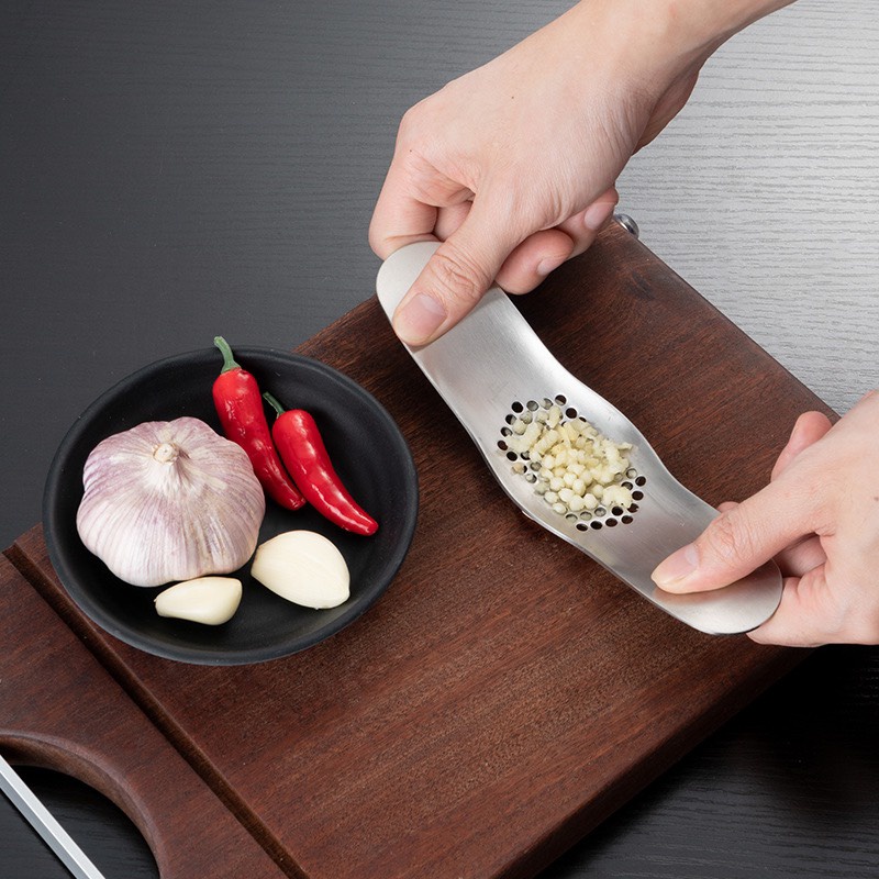 Dụng Cụ Nghiền Ép Tỏi Inox Thép Không Gỉ SUS 304