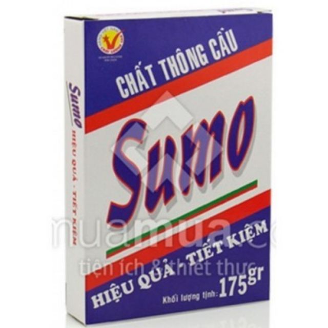 Bột thông cầu, thông cống SUMO