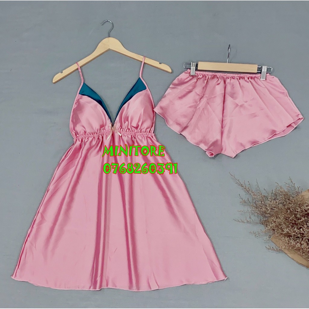 [60KG-90KG] ĐẦM SATIN CÓ MÚT RỜI, VẢI MỊN NHẸ MẶC RẤT MÁT, ÍT NHĂN HÀNG XƯỞNG NHÀ TỰ MAY BAO KỸ
