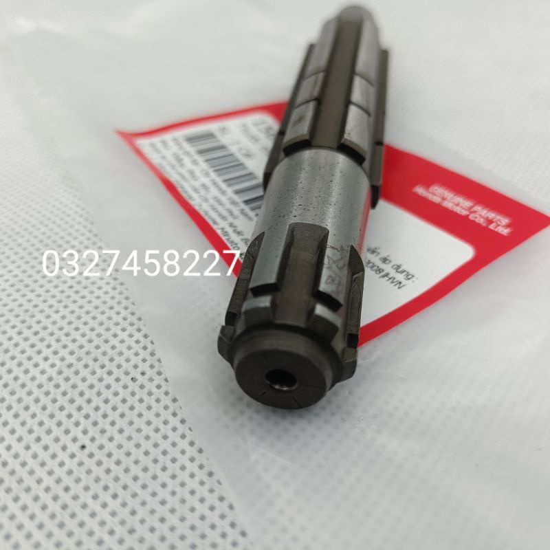 Trục cốt số, nhông tải xe WAVE S110, RSX... zin  Honda