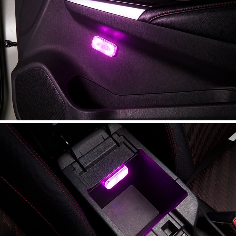 Đèn LED Đọc Sách Gắn Trần Xe Hơi Điều Khiển Từ Xa Không Dây