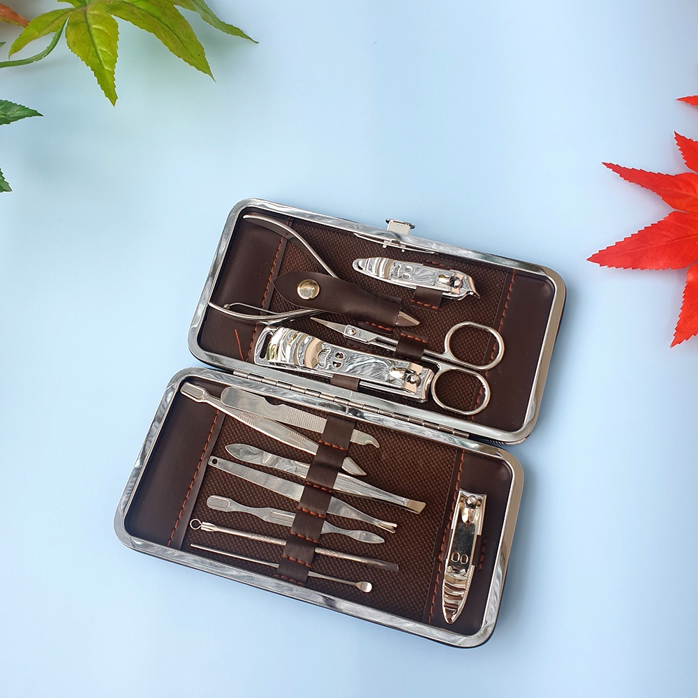 Bộ kiềm cắt móng tay chân tiện lợi (12 dụng cụ)