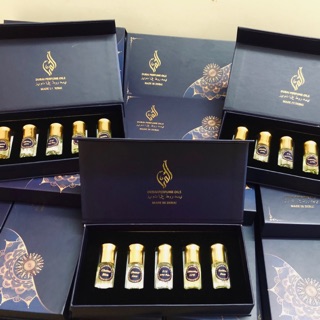 (Hàng chuẩn loại 1) Sét lăn tinh dầu Dubai Angle concentrated Parfume cao cấp 5 mùi cả nam và nữ 25 ml