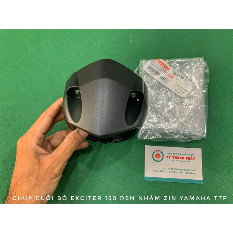 Chụp đuôi bô Ex 150 Đen Nhám zin