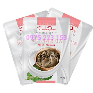 Mặt nạ 3D dưỡng da NabiOne tinh chất đất sét và bùn khoáng 35g