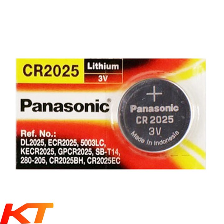 Pin CR2032 / CR2025 / CR2016 / CR1620 / CR1616 / CR1632 / CR1025 / CR1220 /CR1216 PANASONIC CHÍNH HÃNG Xuất xứ Indonesia