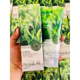 Sửa Rửa Mặt Trà Xanh 3W Clinic Green Tea Cleasing Foam