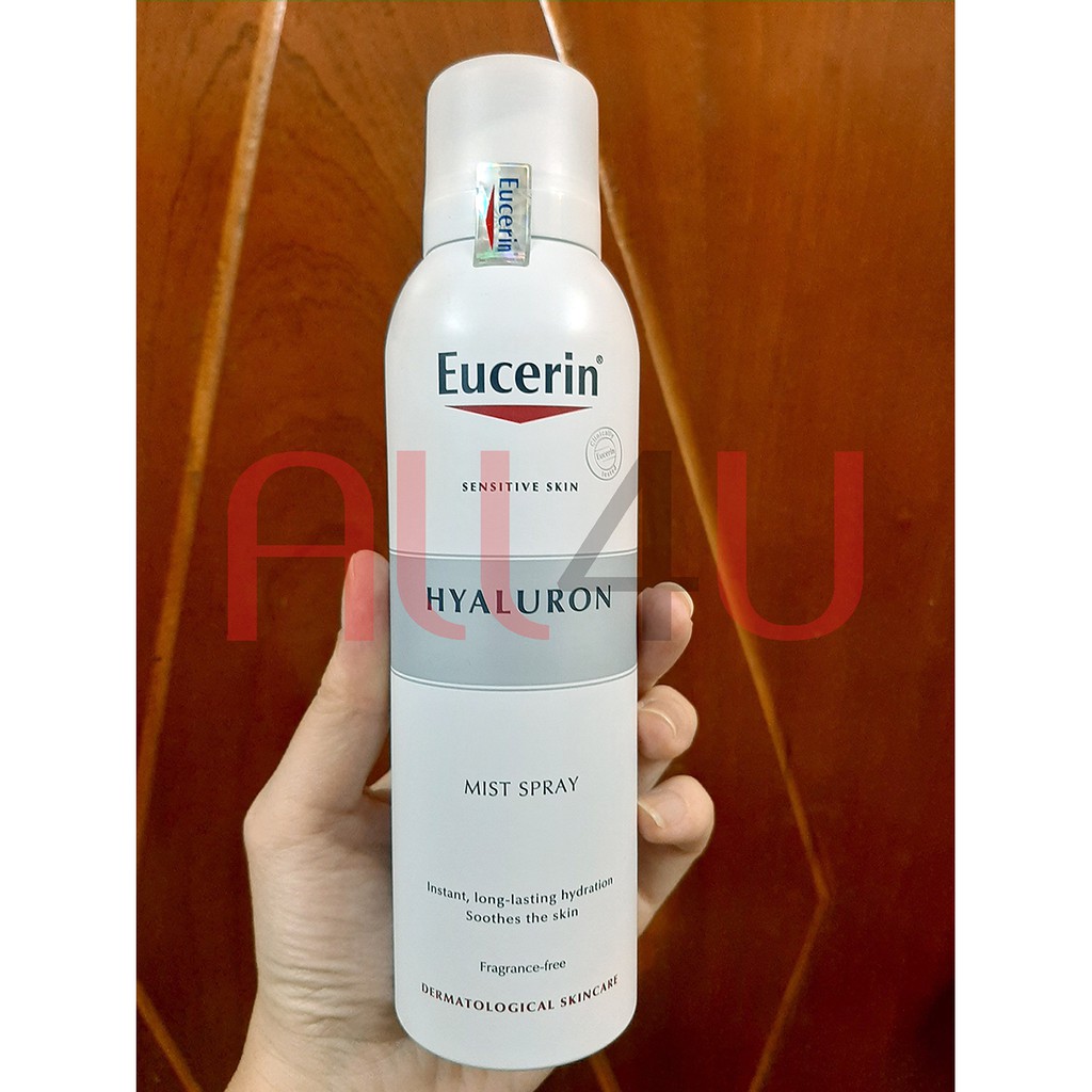 [CHÍNH HÃNG CÓ TEM] Eucerin Hyaluron Mist Spray 50mL&amp; 150mL - Xịt Dưỡng Ẩm Cho Da Nhạy Cảm.