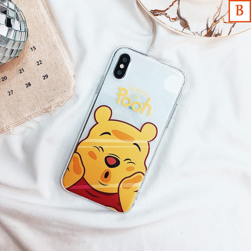Ốp iphone Ốp điện thoại họa tiết gấu pooh cho Iphone 11 promax 6s 7 8 plus X XR XS MAX 7plus 8plus se2 | BigBuy360 - bigbuy360.vn