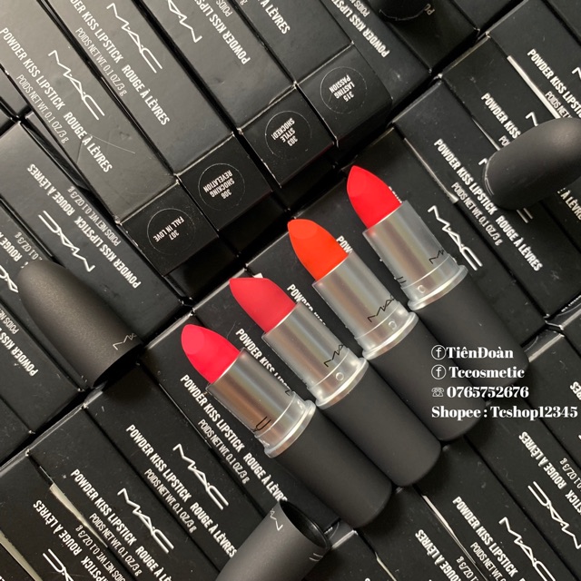 Son MAC Shocking Revelation Màu 306 Đỏ Hồng Lạnh