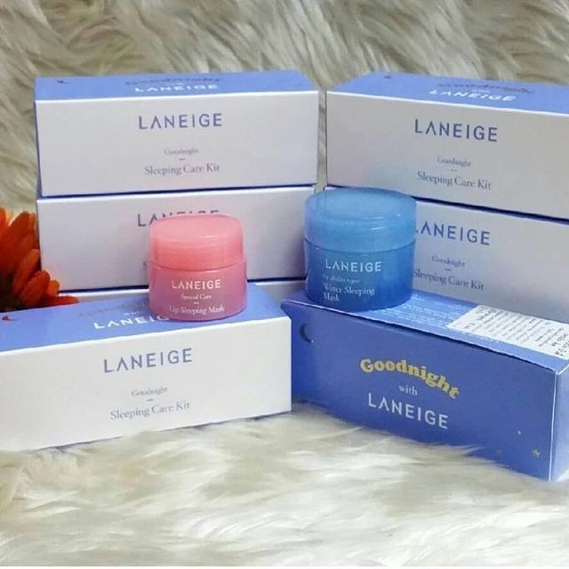 Bộ Mặt Nạ Ngủ Laneige Goodnight Sleeping Care Kit HQ