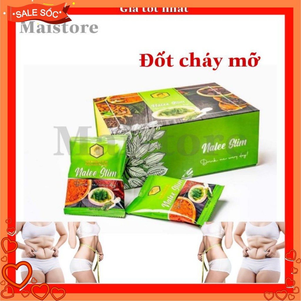 CACAO NALEE SLIM (SIÊU GIẢM CÂN_MẪU MỚI HỘP 20 GÓI)