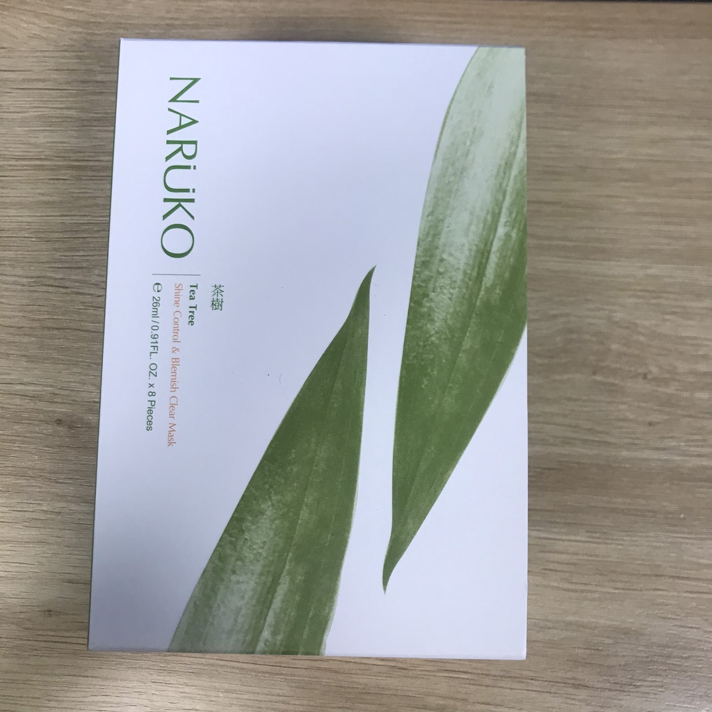 Mặt nạ giấy Naruko Tea Tree Clear Mask - Mặt nạ cấp ẩm dưỡng trắng da tràm trà Naruko 26ml