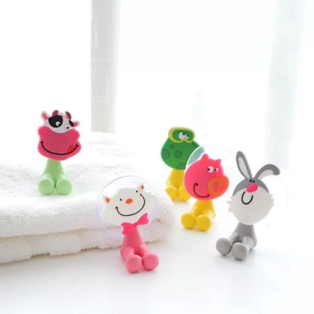 Combo 2 MÓC HÚT CHÂN KHÔNG TREO BÀN CHẢI CUTE ( tuyển khách sỉ)