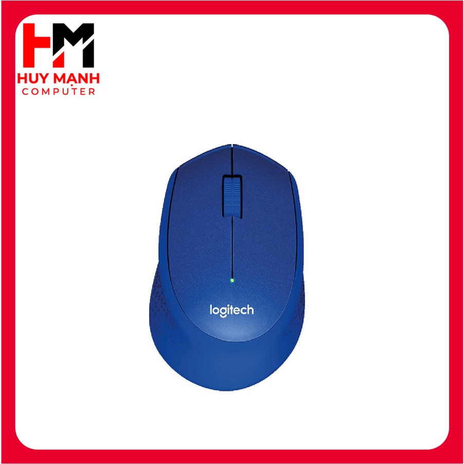 Chuột không dây Logitech M331 Slient Huy Mạnh Computer Chuột máy tính laptop kết nối usb không dây hàng chính hãng