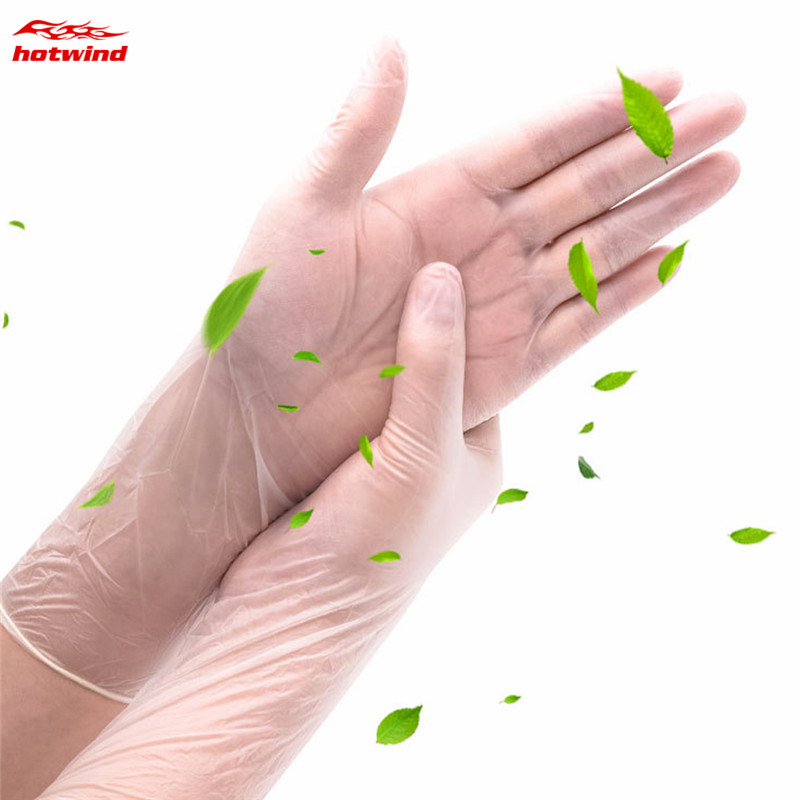 Set 50 Găng Tay PVC Trong Suốt Chống Nước Chống Dị Ứng Sử Dụng Một Lần
