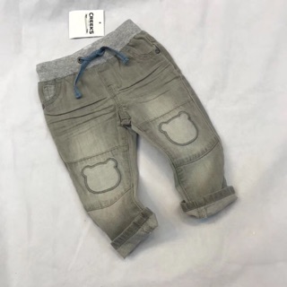 Quần bò bé trai - quần jean bé trai cạp thun siêu đẹp