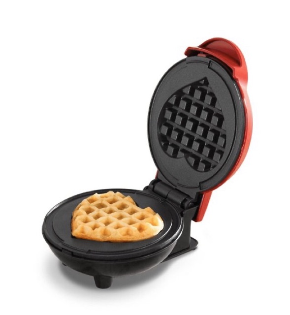 Máy làm bánh Waffle mini hình trái tim