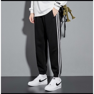 Quần jogger nam nữ thể thao, quần ống suông 3 sọc chất thun dày dặn, vải cao cấp không xù không nhăn có big size