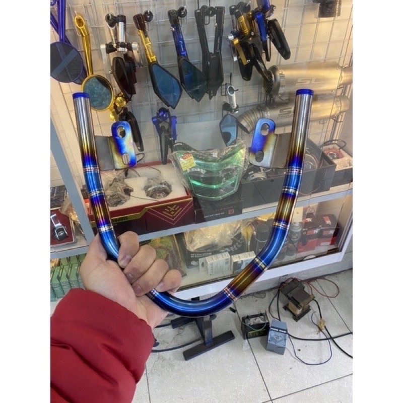 Cảng Sau, Tay Sách Titannium Sịn Wave A 100/50/110 đời 2017-2022